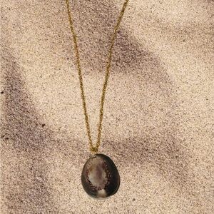 Handmade Gold Cowrie Shell Necklace